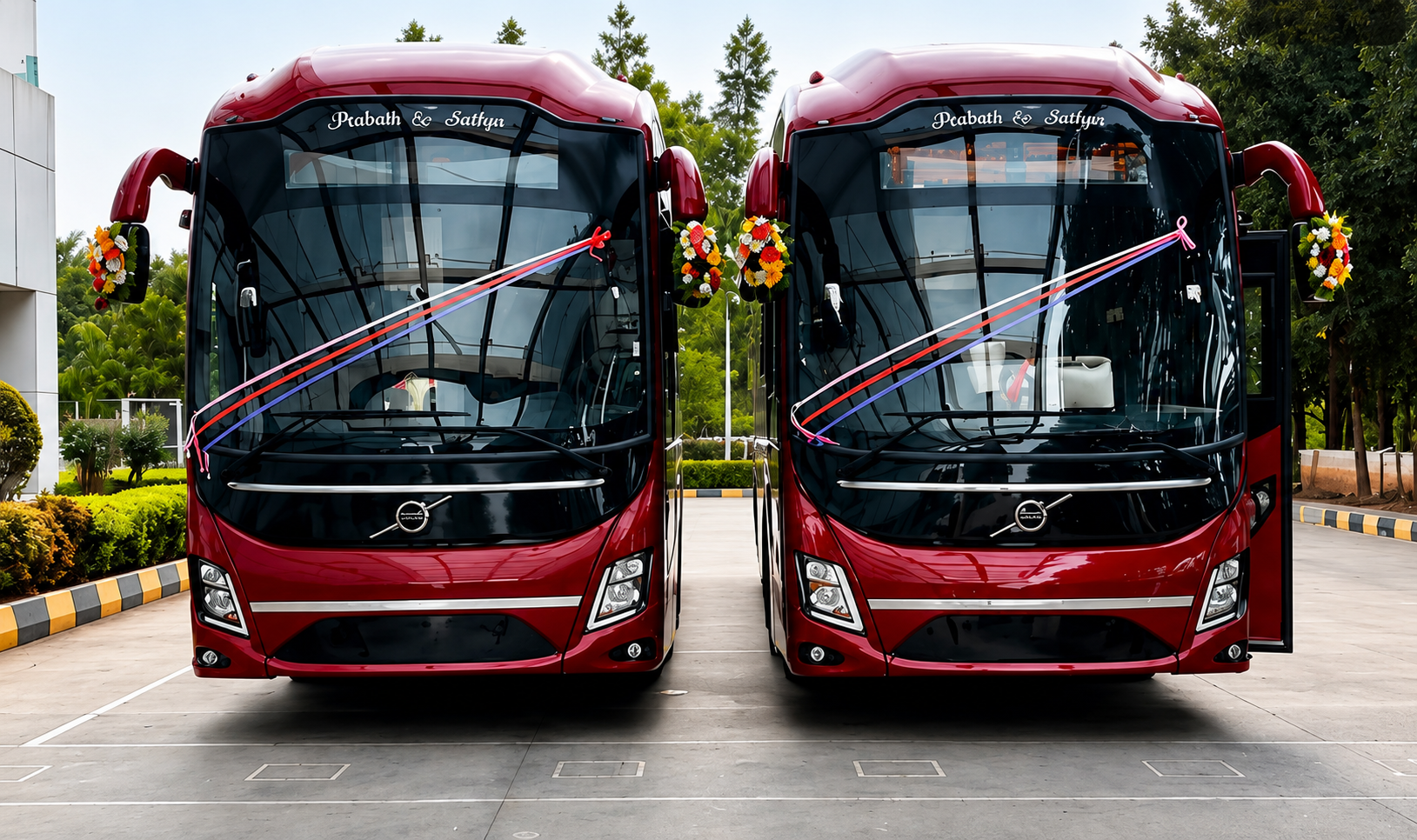 Rabab Safar luxury Volvo sleeper coach